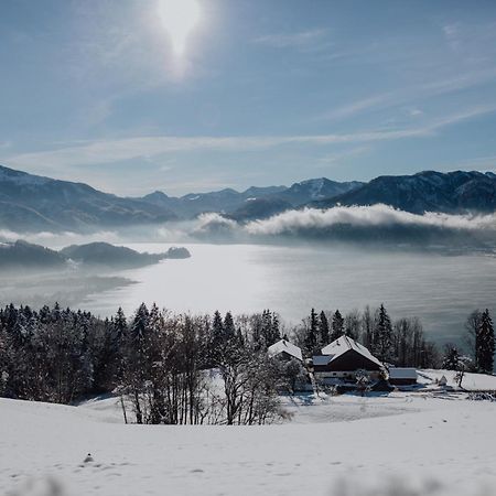 Apartment Ferienwohnung Das Unterach Am Attersee Eksteriør billede
